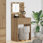 Bedroom Dressing Tables with Drawer Artisan Oak 80 x 39.6 x 135 cm