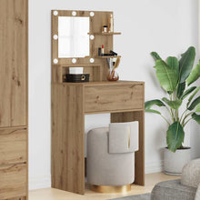 Slaapkamer Kaptafels met lade Artisan Eiken 80 x 39,6 x 135 cm