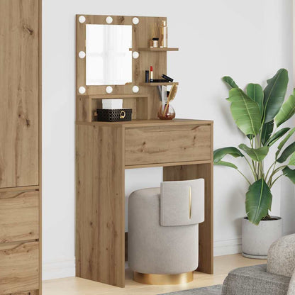 Slaapkamer Kaptafels met lade Artisan Eiken 80 x 39,6 x 135 cm