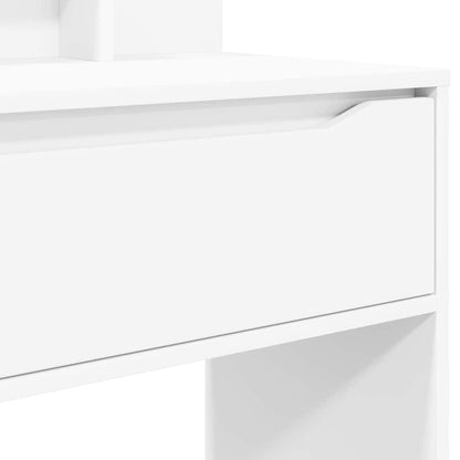 Slaapkamer Kaptafels Wit 80 x 39,6 x 135 cm Bewerkt hout