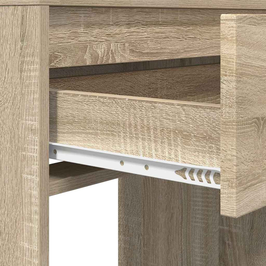 Slaapkamer Kaptafels met lade Sonoma Eiken 80 x 39,6 x 135 cm