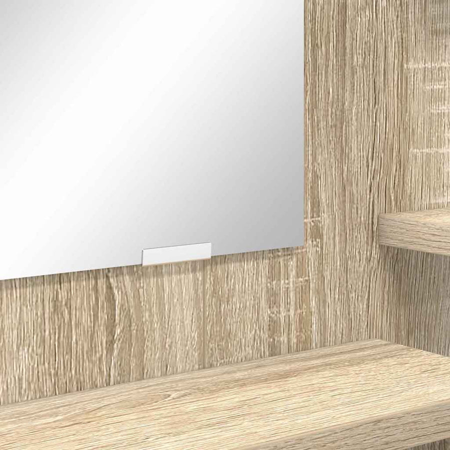 Slaapkamer Kaptafels met lade Sonoma Eiken 80 x 39,6 x 135 cm