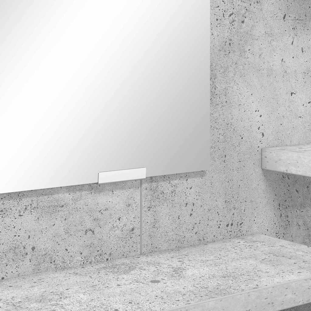 Slaapkamer Kaptafels met lade Beton Grijs 80 x 39,6 x 135 cm