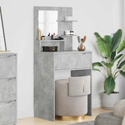Kaptafel beton grijs 80x39,5x135 cm