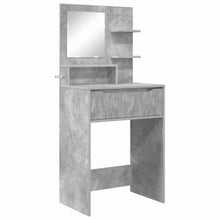 Slaapkamer Kaptafels met lade Beton Grijs 80 x 39,6 x 135 cm
