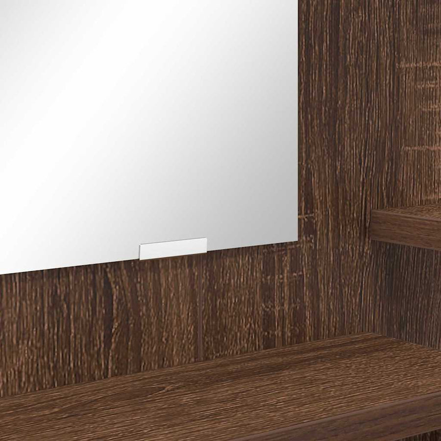 Slaapkamer Kaptafels met lade Bruin Eiken 80 x 39,6 x 135 cm