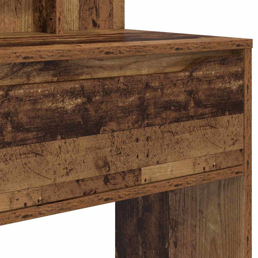 Slaapkamer Kaptafels Oud Hout 80 x 39,6 x 135 cm Bewerkt hout