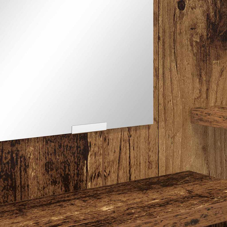 Slaapkamer Kaptafels Oud Hout 80 x 39,6 x 135 cm Bewerkt hout