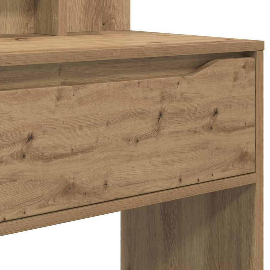 Slaapkamer Kaptafels met lade Artisan Eiken 80 x 39,6 x 135 cm