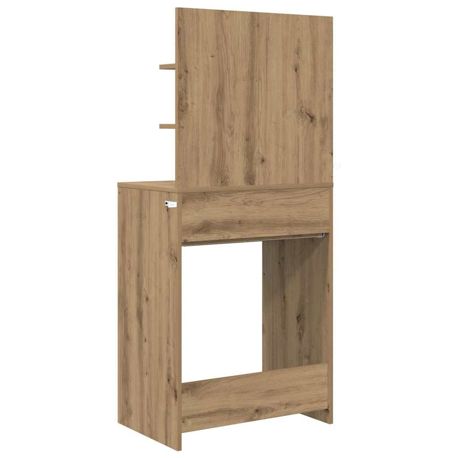 Slaapkamer Kaptafels met lade Artisan Eiken 80 x 39,6 x 135 cm