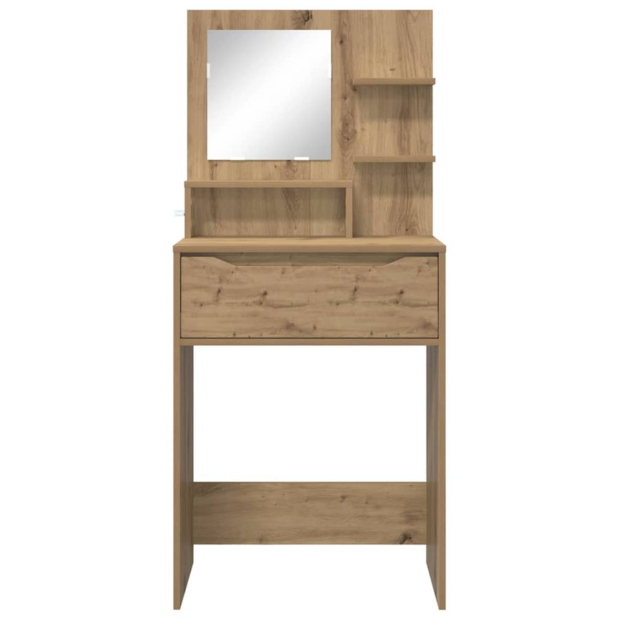 Slaapkamer Kaptafels met lade Artisan Eiken 80 x 39,6 x 135 cm