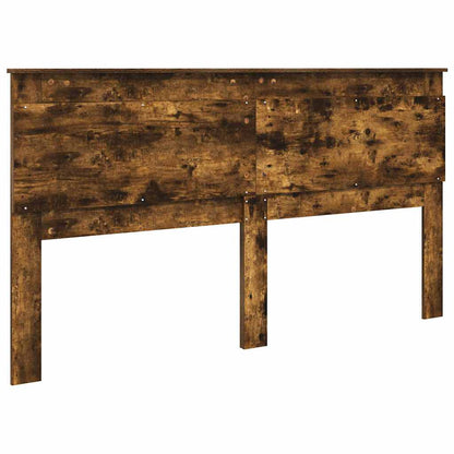 Hoofdbord met hoofdeinde Gerookt eiken 200 cm Bewerkt hout