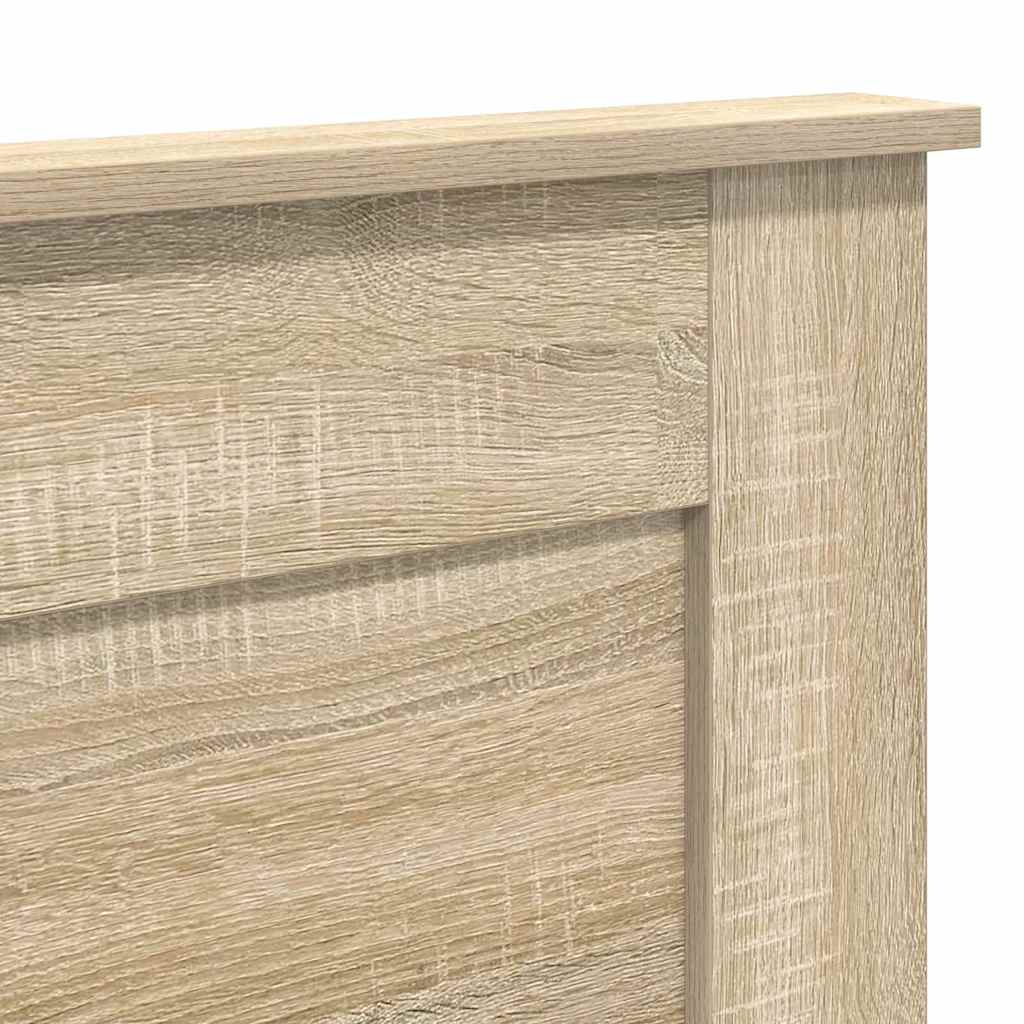 Hoofdbord met hoofdeinde Sonoma Eiken 180 cm Bewerkt hout