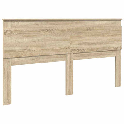 Hoofdbord met hoofdeinde Sonoma Eiken 180 cm Bewerkt hout