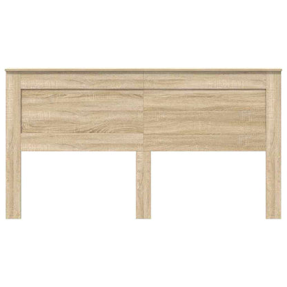Hoofdbord met hoofdeinde Sonoma Eiken 180 cm Bewerkt hout