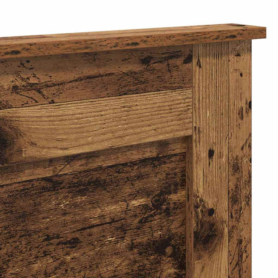 Hoofdbord met hoofdeinde Oud Hout 180 cm Bewerkt hout