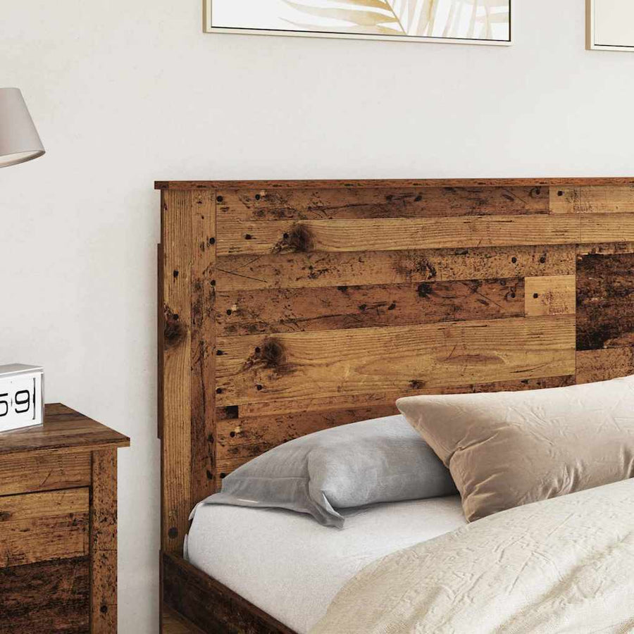 Hoofdbord met hoofdeinde Oud Hout 180 cm Bewerkt hout