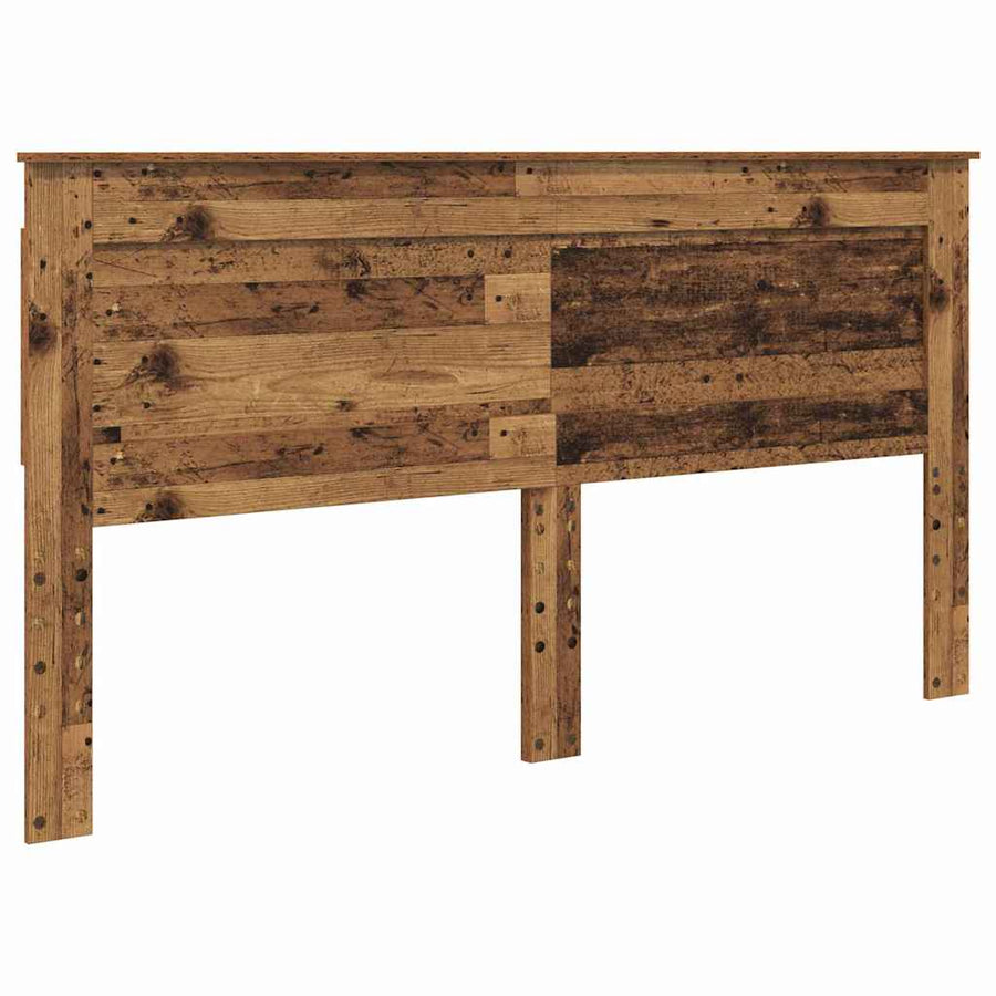 Hoofdbord met hoofdeinde Oud Hout 180 cm Bewerkt hout