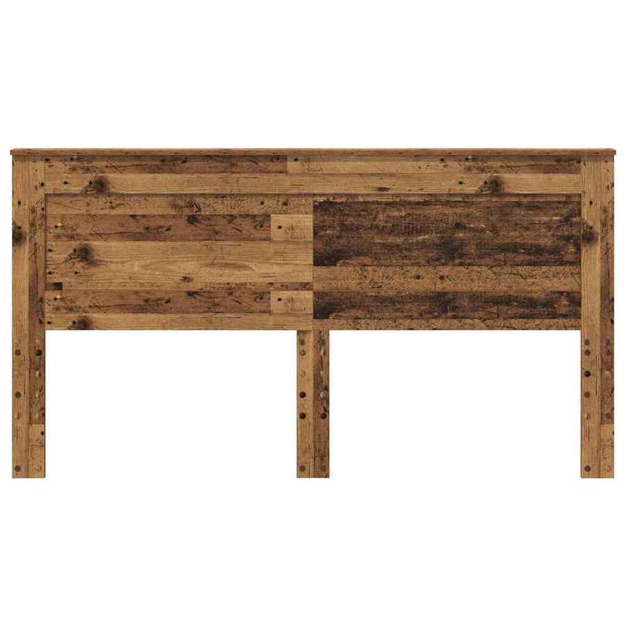 Hoofdbord met hoofdeinde Oud Hout 180 cm Bewerkt hout