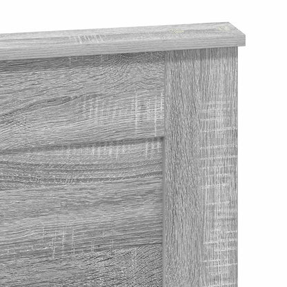 Hoofdbord Grijs Sonoma Bewerkt hout