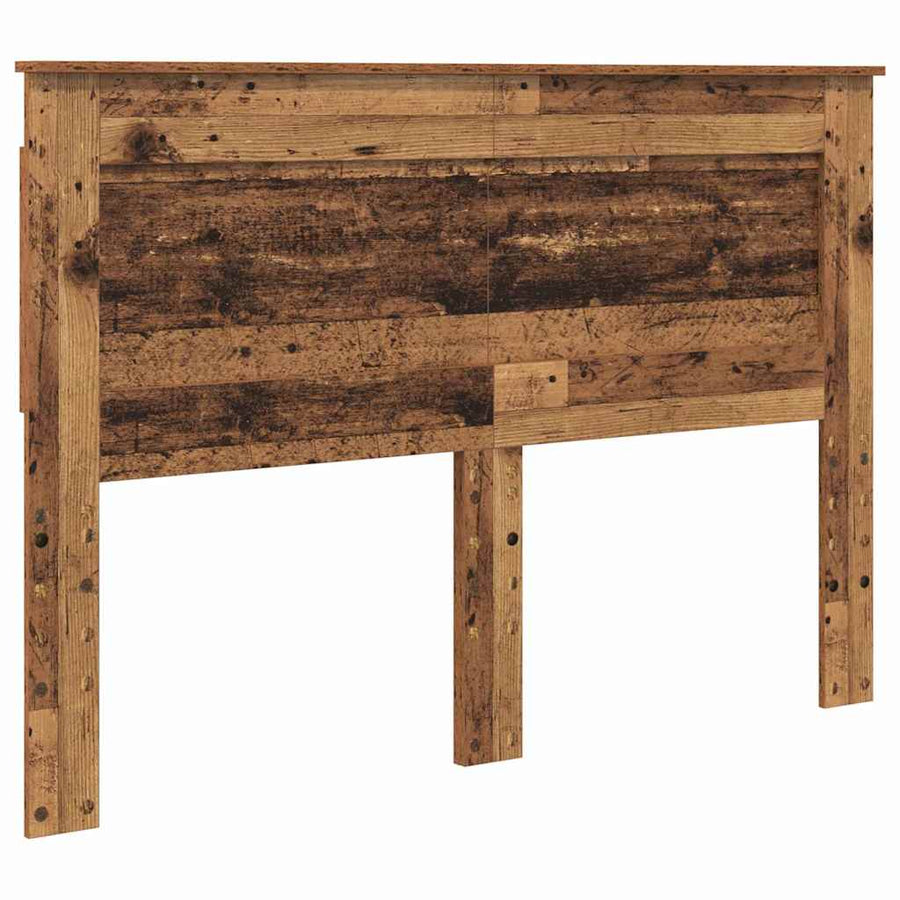 Hoofdbord met hoofdeinde Oud Hout 160 cm Bewerkt hout