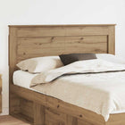Headboard with Headboard Artisan Oak 160 cm Engineered Wood