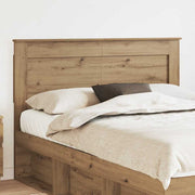 Hoofdbord 160 cm artisan eiken bewerkt hout
