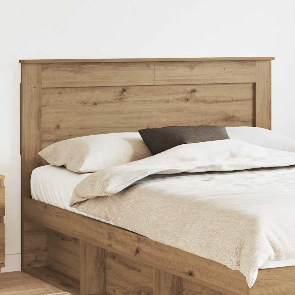 Hoofdbord met hoofdeinde Artisan Eiken 160 cm Bewerkt hout