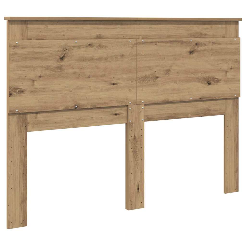 Hoofdbord met hoofdeinde Artisan Eiken 160 cm Bewerkt hout