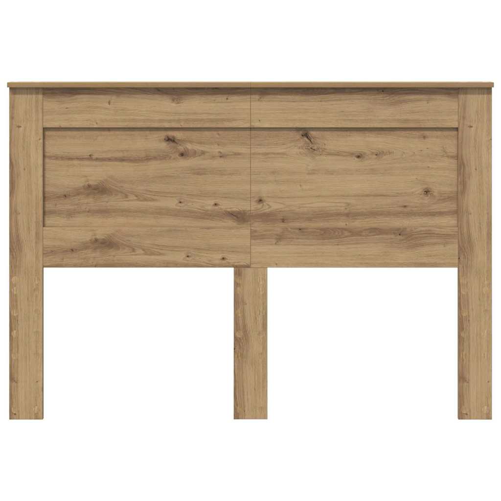 Hoofdbord met hoofdeinde Artisan Eiken 160 cm Bewerkt hout