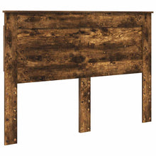 Hoofdbord met hoofdeinde Gerookt eiken 150 cm Bewerkt hout