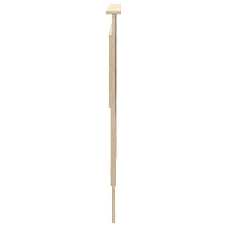 Hoofdbord met hoofdeinde Sonoma Eiken 140 cm Bewerkt hout