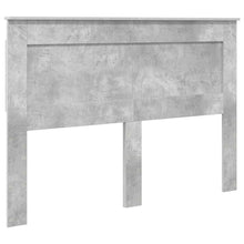 Hoofdbord met hoofdeinde Gerookt eiken 140 cm Bewerkt hout