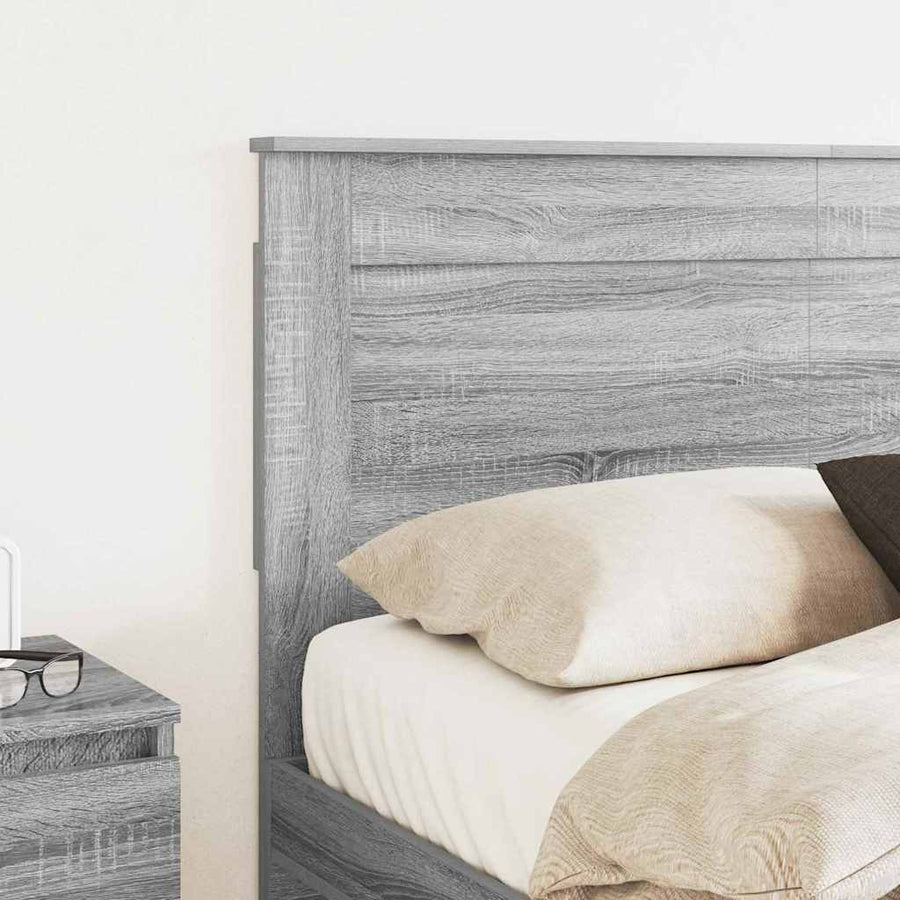 Hoofdbord met hoofdeinde Oud Hout 140 cm Bewerkt hout