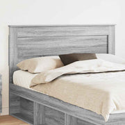 Hoofdbord 140 cm oud hout bewerkt
