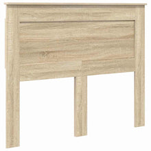 Hoofdbord met hoofdeinde Sonoma Eiken 120 cm Bewerkt hout