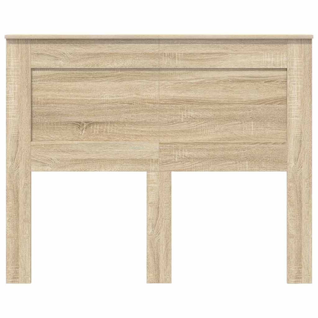 Hoofdbord met hoofdeinde Sonoma Eiken 120 cm Bewerkt hout