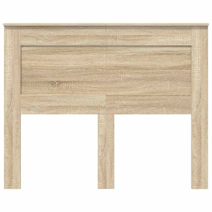 Hoofdbord met hoofdeinde Sonoma Eiken 120 cm Bewerkt hout