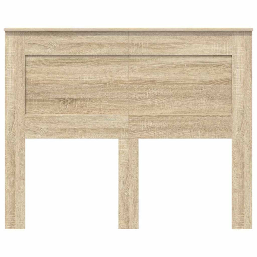 Hoofdbord met hoofdeinde Sonoma Eiken 120 cm Bewerkt hout