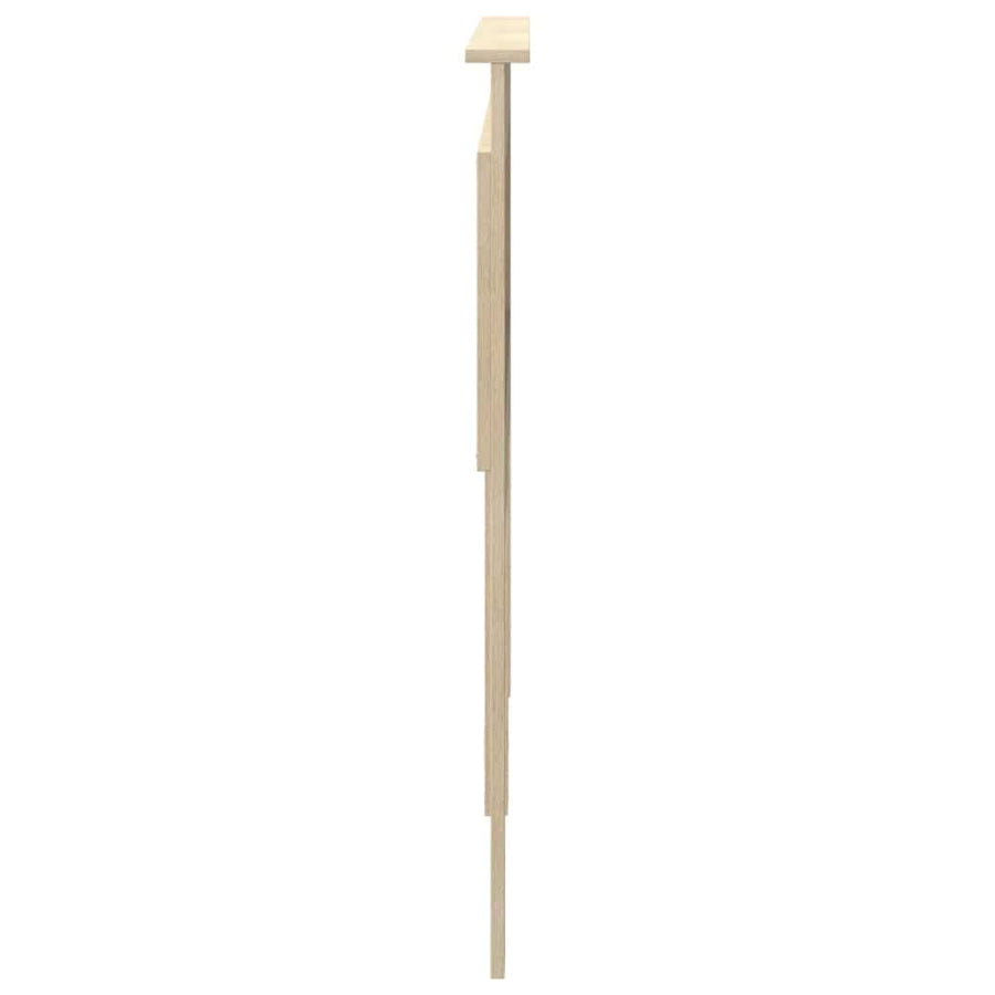 Hoofdbord met hoofdeinde Sonoma Eiken 120 cm Bewerkt hout