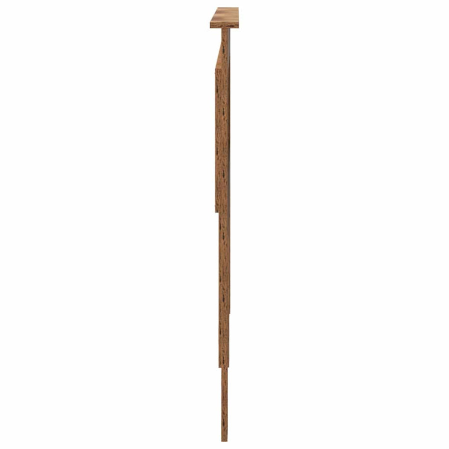 Hoofdbord met hoofdeinde Oud Hout 120 cm Bewerkt hout