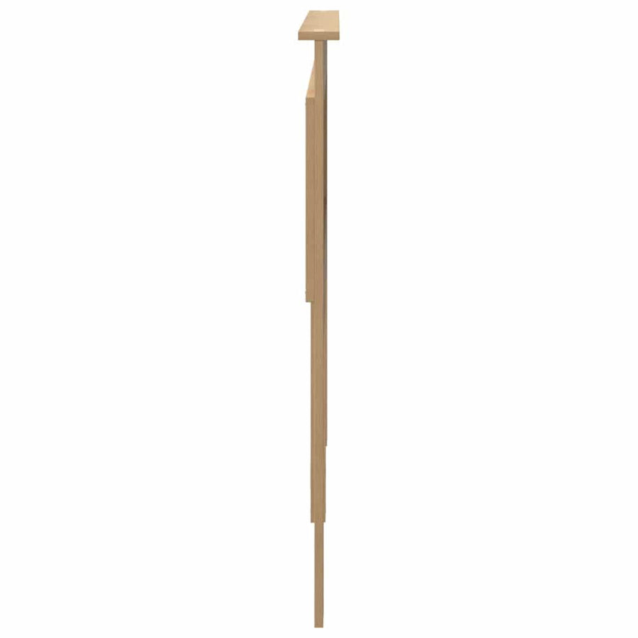 Hoofdbord met hoofdeinde Artisan Eiken 120 cm Bewerkt hout