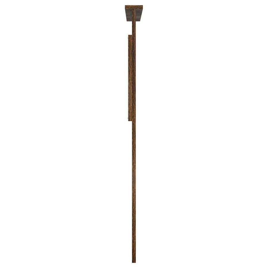 Hoofdbord met hoofdeinde Gerookt eiken 90 cm Bewerkt hout