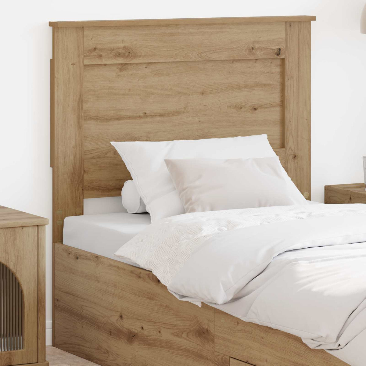 Hoofdbord Artisan Eiken Bewerkt hout