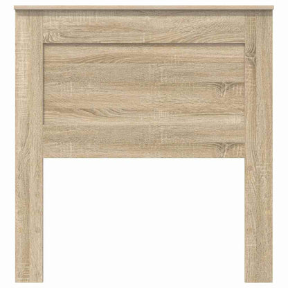 Hoofdbord met hoofdeinde Sonoma Eiken 80 cm Bewerkt hout
