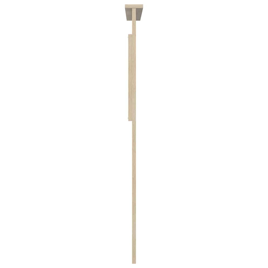 Hoofdbord met hoofdeinde Sonoma Eiken 80 cm Bewerkt hout