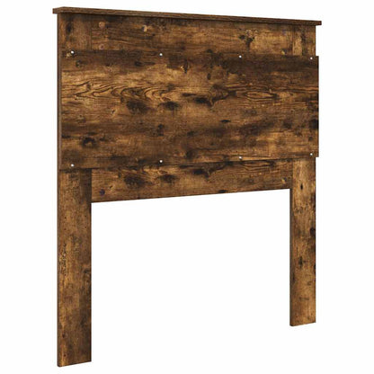 Hoofdbord met hoofdeinde Gerookt eiken 80 cm Bewerkt hout
