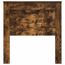 Hoofdbord met hoofdeinde Gerookt eiken 80 cm Bewerkt hout
