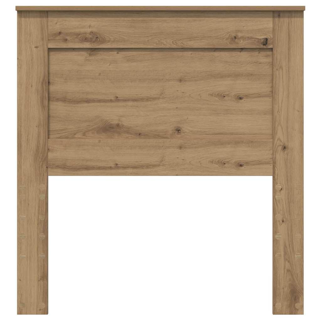 Hoofdbord met hoofdeinde Artisan Eiken 80 cm Bewerkt hout