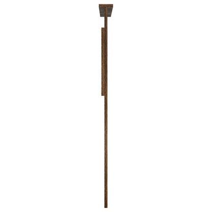 Hoofdbord met hoofdeinde Gerookt eiken 75 cm Bewerkt hout